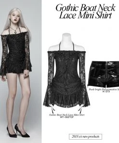 Ladies Gothic Clothing Punk Rave Sara Dress / Top WT-552