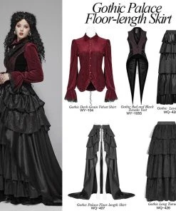 Punk Rave Syrens Song Overskirt Ladies Gothic Clothing