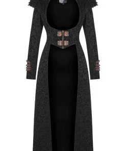 Ladies Gothic Clothing Punk Rave Court Coat