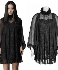 Punk Rave Black Cloud Dress PY-017 Ladies Gothic Clothing