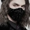 Punk Rave Hamlet Face Mask Black
