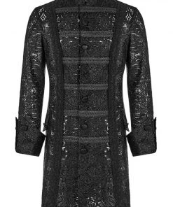 Mens Gothic Clothing Punk Rave Illuminati Jacket