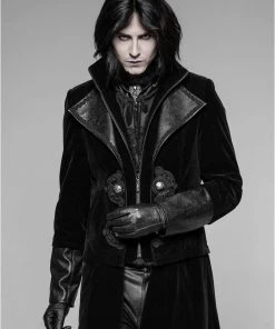 Punk Rave Vampyria Brooch Black Steampunk Jewellery