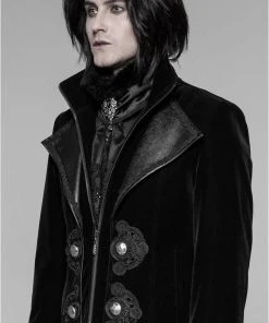 Punk Rave Vampyria Brooch Black Steampunk Jewellery