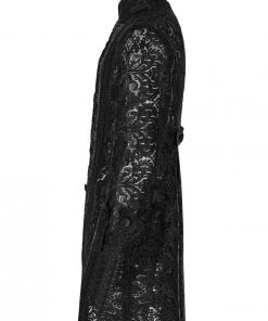 Mens Gothic Clothing Punk Rave Illuminati Jacket