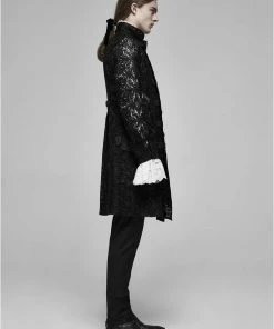 Mens Gothic Clothing Punk Rave Illuminati Jacket