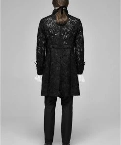 Mens Gothic Clothing Punk Rave Illuminati Jacket