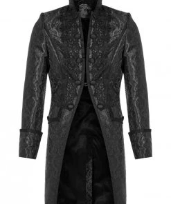 Mens Gothic Clothing Punk Rave Obsidian Jacket