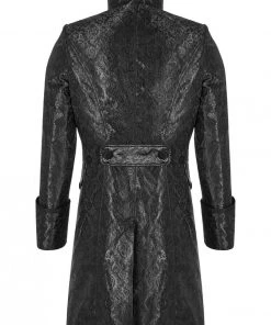 Mens Gothic Clothing Punk Rave Obsidian Jacket