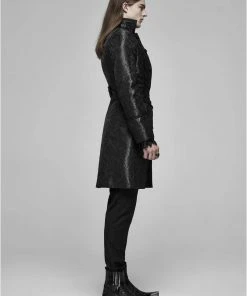 Mens Gothic Clothing Punk Rave Obsidian Jacket