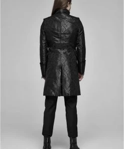 Mens Gothic Clothing Punk Rave Obsidian Jacket