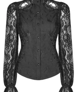 Ladies Gothic Clothing Punk Rave Celestia Shirt WY-969