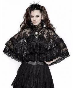 Punk Rave Princessin Bolero Cloak Ladies Gothic Clothing 21 Punk Rave Princessin Bolero Cloak Ladies Gothic Clothing