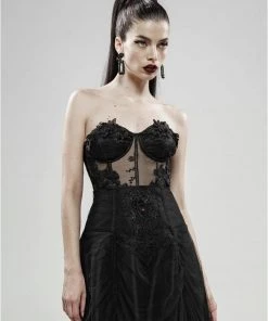 Punk Rave Black Palace Skirt