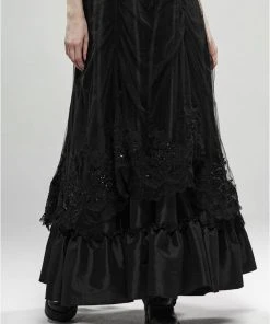 Punk Rave Black Palace Skirt