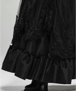 Punk Rave Black Palace Skirt