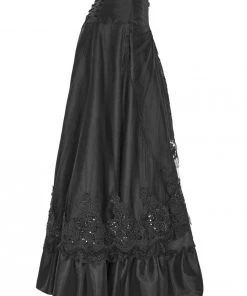 Punk Rave Black Palace Skirt