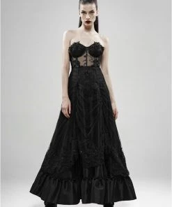 Punk Rave Black Palace Skirt