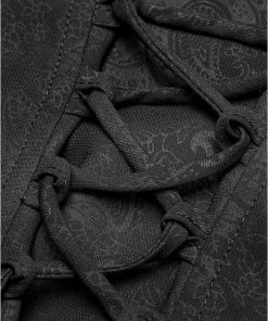 Punk Rave Black Swan Shirt Ladies Gothic Clothing