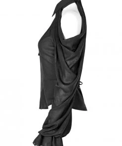 Punk Rave Black Swan Shirt Ladies Gothic Clothing