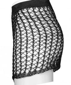 Ladies Gothic Clothing Punk Rave Meshmerizer Skirt