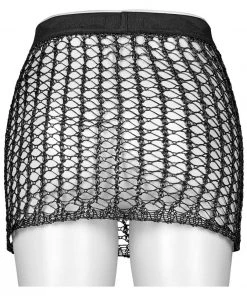 Ladies Gothic Clothing Punk Rave Meshmerizer Skirt