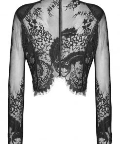 Punk Rave Misfit Lace Crop Top