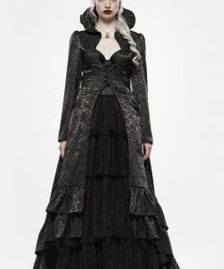 Punk Rave Obsidian Queen Coat Ladies Gothic Clothing 31 Punk Rave Obsidian Queen Coat Ladies Gothic Clothing