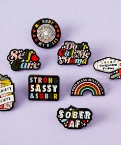 Punky Pins Childless Millennial Enamel Pin Pins, Badges And Patches