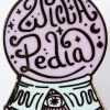 Punky Pins Wiccapedia Crystal Ball Enamel Pin Pins, Badges And Patches
