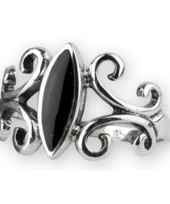 Echt EtNox Black Onyx Sterling Silver Ring All Jewellery