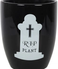 Something Different RIP Plant Gothic Plant Pot