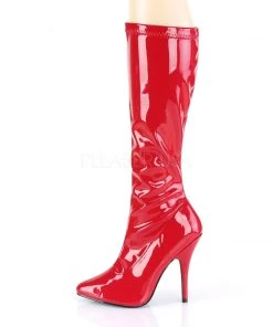 Ladies Fetish Boots Pleaser SEDUCE-2000 Boots Red