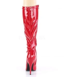 Ladies Fetish Boots Pleaser SEDUCE-2000 Boots Red