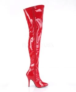 Pleaser SEDUCE 3000 Boots Red Ladies Fetish Boots