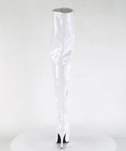 Pleaser SEDUCE 3000 Boots White Ladies Fetish Boots