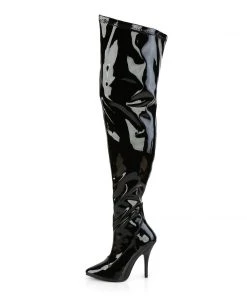 Pleaser Pink Label SEDUCE-3000WC Boots Ladies Fetish Boots