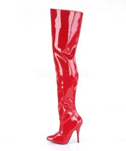 Ladies Fetish Boots Pleaser SEDUCE 3010 Boots Red
