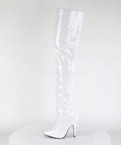 Ladies Fetish Boots Pleaser SEDUCE 3010 Boots White