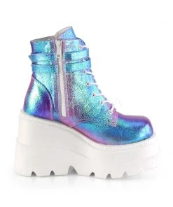 Demonia SHAKER 52 Boots Purple All Footwear