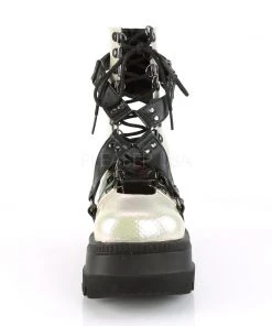 All Footwear Demonia SHAKER-56 Boots Green Black