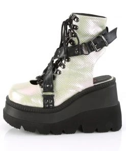 All Footwear Demonia SHAKER-56 Boots Green Black