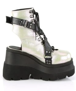 All Footwear Demonia SHAKER-56 Boots Green Black