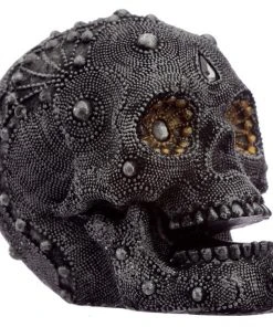Puckator Silver Beaded Skull Head All Homeware
