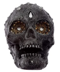 Puckator Silver Beaded Skull Head All Homeware