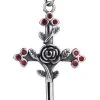 Echt EtNox Rose Cross Pendant All Jewellery