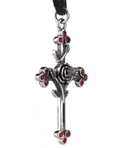 Echt EtNox Rose Cross Pendant All Jewellery