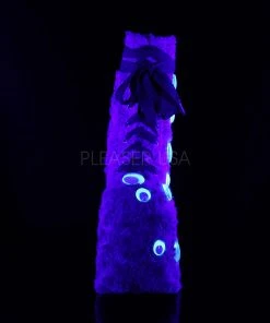 Gothic Boots Demonia SLAY 206 Boots Green