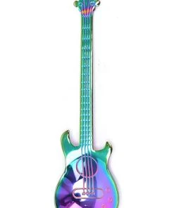 Gothic Accessories Rainbow Guitar Teaspoon Dining & Barware