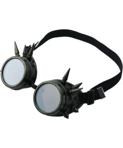 Steampunk Goggles All Steampunk Accessories Steampunk Spike Goggles Brass